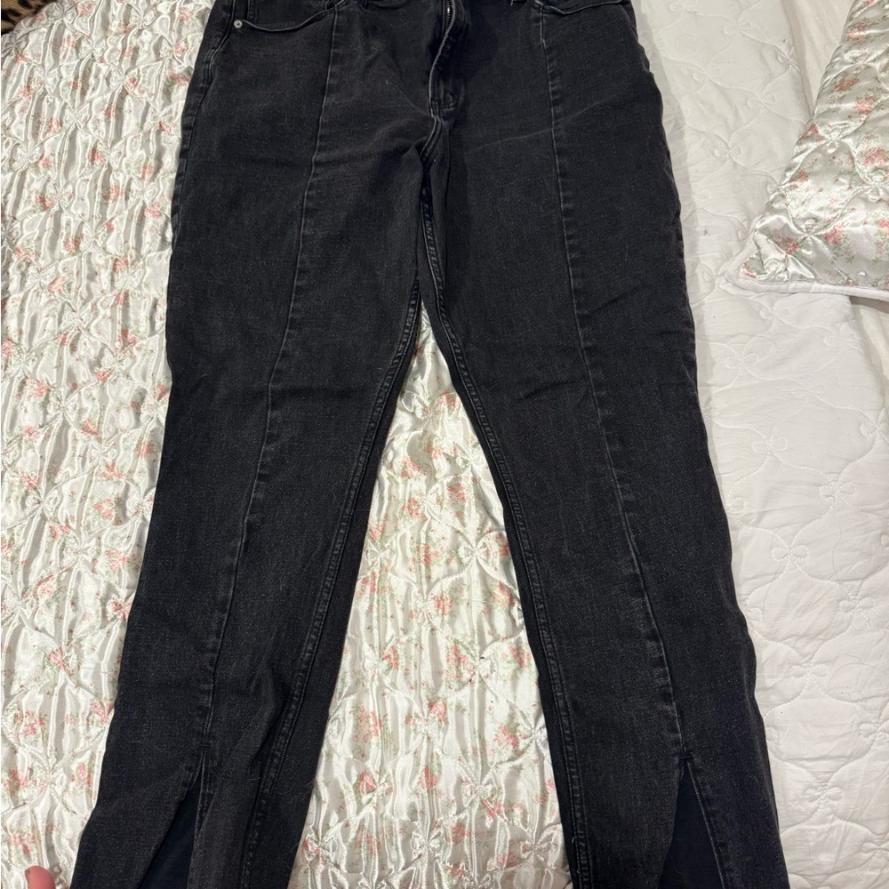 Abercrombie & Fitch Black Flare Jeans